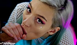 MissHowl - Dreamy Blowjob With Deepthroat And Facial