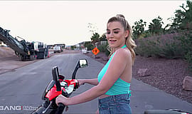 Blake Blossom - Blake Blossom Trades Sexual Favors For Her Moped Repair