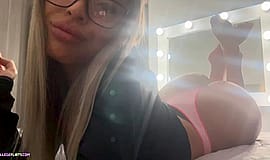 Maddie's Hot College Return: Naughty 19y Old Unleashes Her Desires