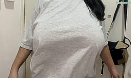 Titty Drop: Hiding Big Tits Under a Shirt
